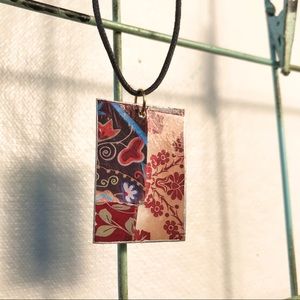 Recycled Paper Pendant ♻️